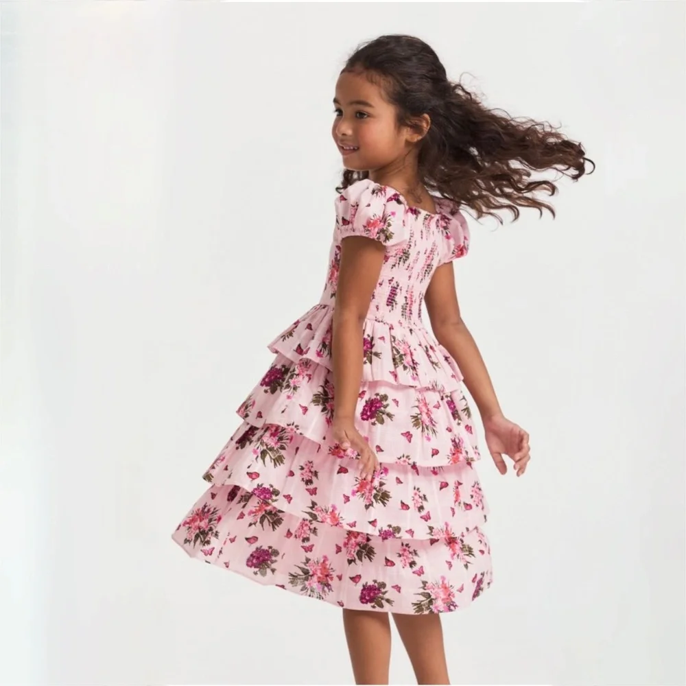 LoveShackFancy Girls Pascalino Heirloom Bouquet Dress Size 12 Years